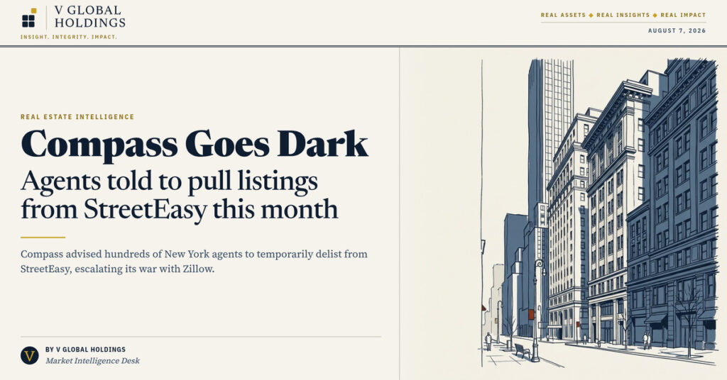 Compass taps NYC agents to remove listings from StreetEasy