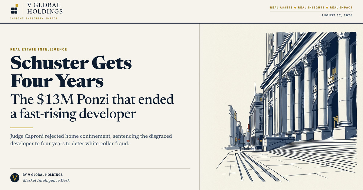 Josh Schuster sentenced to 4 years federal prison for $13M Ponzi scheme