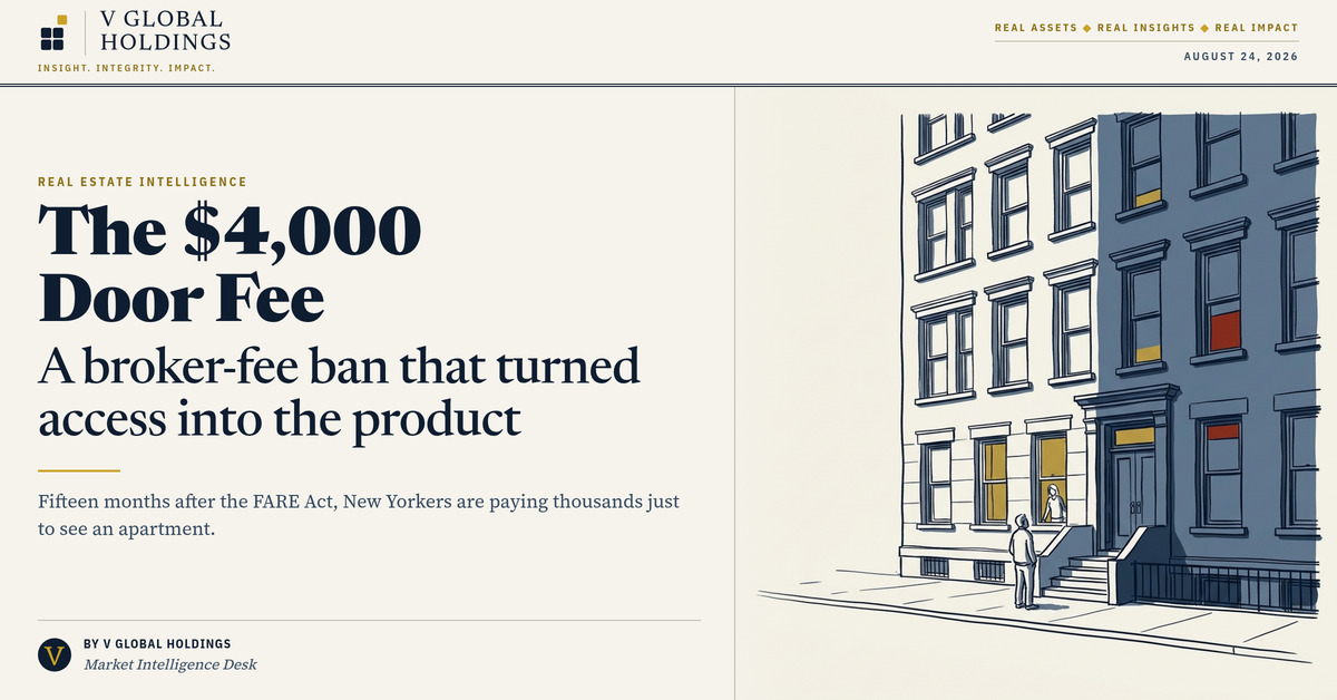 How NYC's ban on broker fees sent rentals into "convoluted, questionable" territory