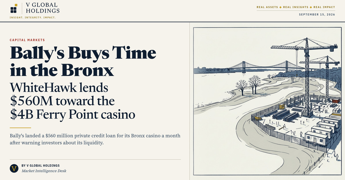 Bally's secures $560M loan for Bronx casino