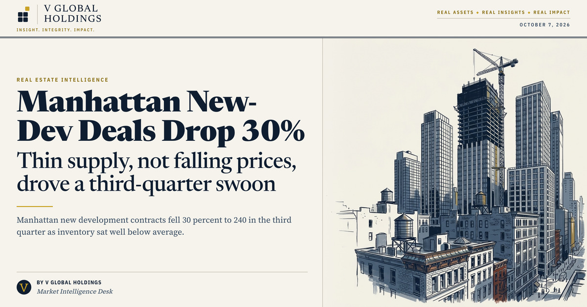 “Head-scratcher”: Understanding NYC’s new development market swoon